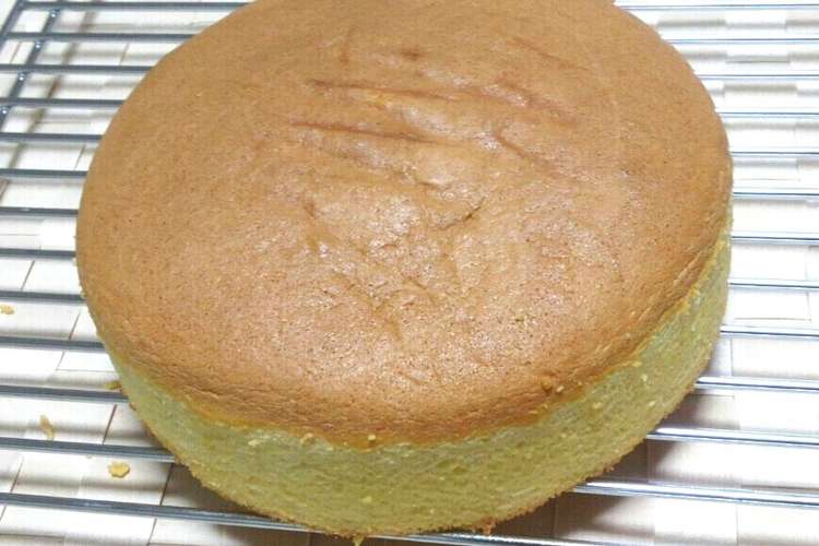 簡単♪別立てスポンジケーキ