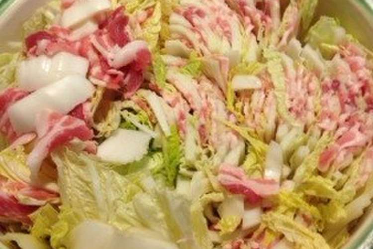 特製タレで白菜と豚バラのミルフィーユ鍋 レシピ 作り方 By デッカード クックパッド 簡単おいしいみんなのレシピが352万品