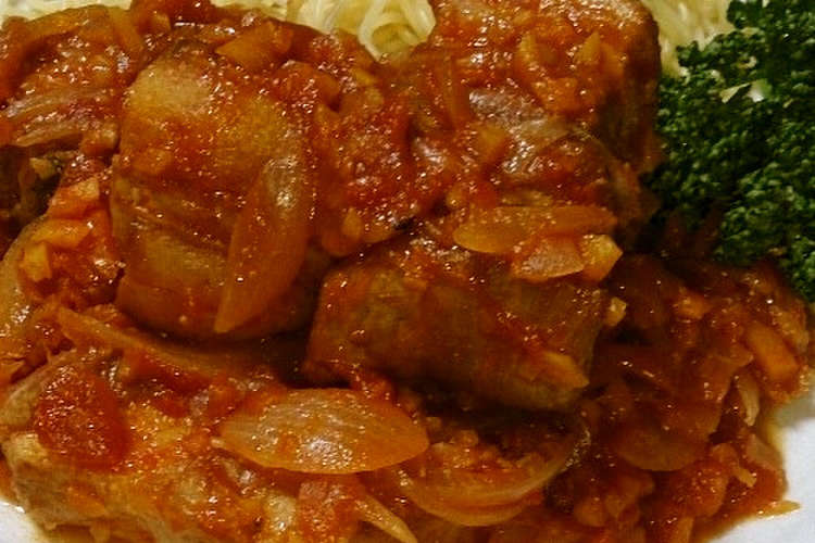 激ウマ 柔らか 豚肉のトマトソース煮込み レシピ 作り方 By みゆw Moco クックパッド