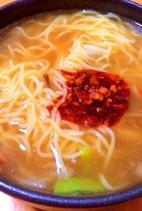 簡単「横浜あんかけラーメン」で酸辣湯麺