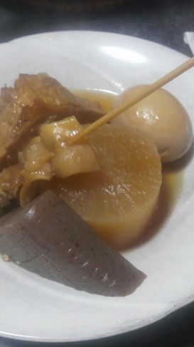 実家のおでん*関東炊き(かんとだき)