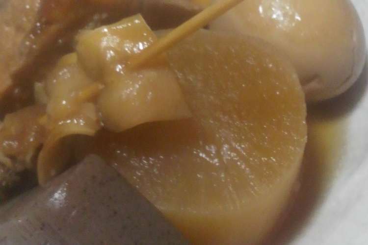 関東煮 おでん 関東炊き かんとだき レシピ 作り方 By さささささにー クックパッド