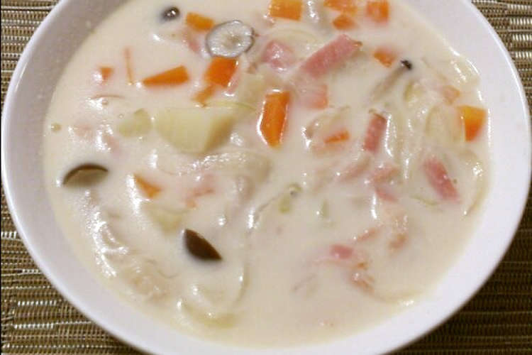 牛乳であったか クラムチャウダー レシピ 作り方 By もみじ96 クックパッド 簡単おいしいみんなのレシピが352万品