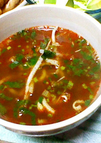 少量から作れるトムヤムスープ