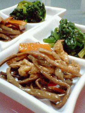 =ぜんまいの炒煮=