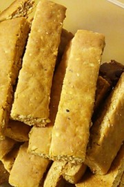 ズボラさんのヘルシーごまきなこクッキーの写真