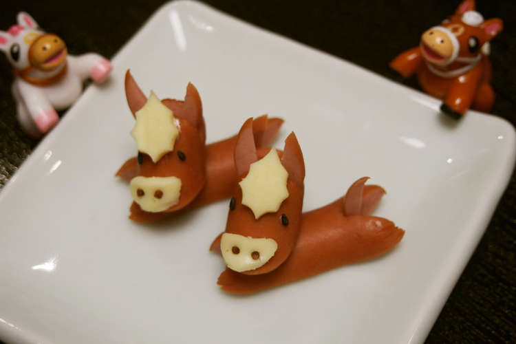 ウインナーで馬さん 干支 飾り切り レシピ 作り方 By Oharumin クックパッド 簡単おいしいみんなのレシピが359万品