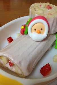 離乳食後期〜*クリスマスケーキ*
