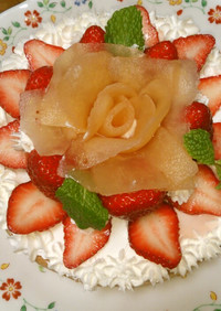 林檎の薔薇 レア チーズ ケーキ