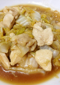☼☆鶏肉とクタクタ白菜の簡単炒め