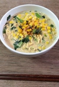 インスタントで☆超濃厚ミルク味噌ラーメン