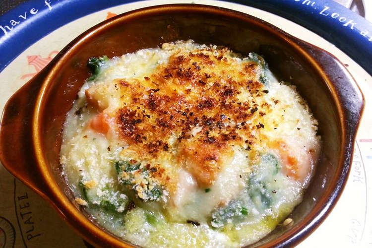 残りのシチューにチーズとパン粉でドリア レシピ 作り方 By しのしのまん クックパッド 簡単おいしいみんなのレシピが352万品