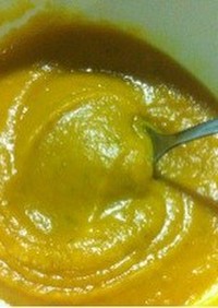かぼちゃのドロドロペーストスープ