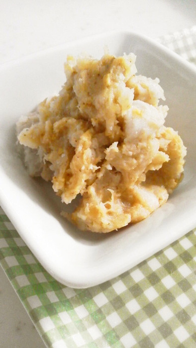 和食副菜☆簡単ほっこり里芋の胡麻味噌和えの写真