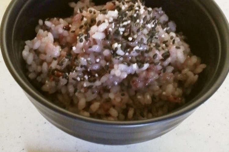 なんちゃってお赤飯 小豆もささげもなし レシピ 作り方 By かりあん クックパッド