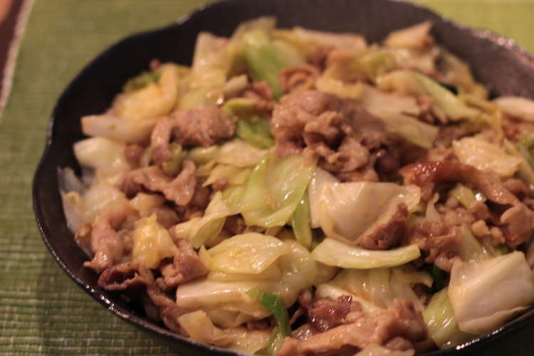 簡単 白菜と豚肉の味噌炒め レシピ 作り方 By ぉちょー クックパッド 簡単おいしいみんなのレシピが364万品