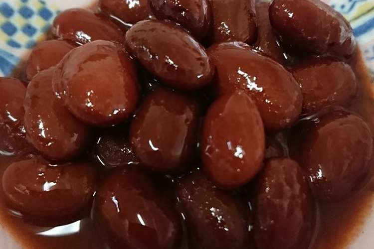 煮汁まで美味しい わたしの金時豆の甘煮 レシピ 作り方 By かりあん クックパッド 簡単おいしいみんなのレシピが355万品