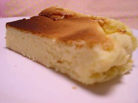 カッテージチーズのチーズケーキ