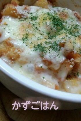 *煮物リメイク!イタリアンなチーズ焼き*