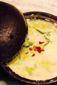 美味しいピリ辛豆乳味噌鍋