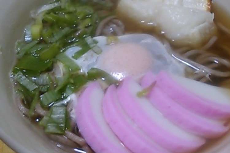 年越しそばに もち入り月見そば レシピ 作り方 By 単 クックパッド 簡単おいしいみんなのレシピが349万品