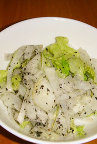 白菜と大根のサラダ