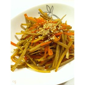 簡単!! 美味しい!! きんぴらごぼう♡