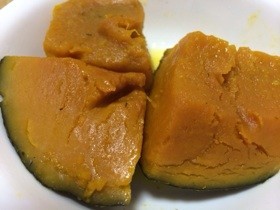 バターでほっくり！冷凍かぼちゃの簡単煮物の画像