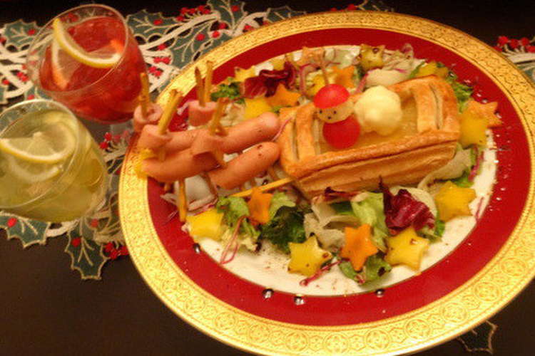サンタ トナカイ クリスマス プレート レシピ 作り方 By みみいまま クックパッド 簡単おいしいみんなのレシピが359万品