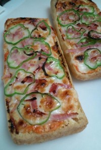 栃尾の油揚げピザ