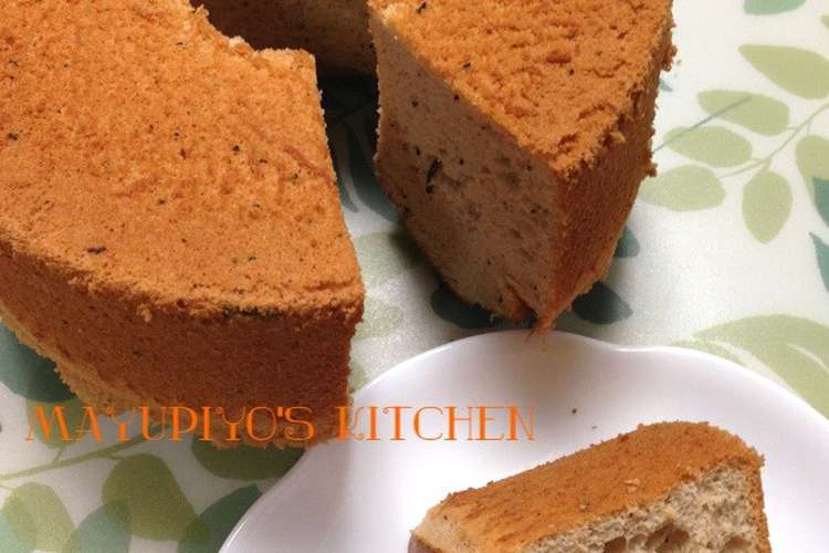 フレーバー紅茶で ふわふわシフォンケーキ レシピ 作り方 By まゆpiyo クックパッド 簡単おいしいみんなのレシピが349万品