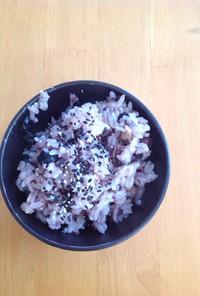 もち黒米と黒豆のダイエットご飯
