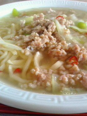 手作り・手打ち中華めん☆塩ラーメン