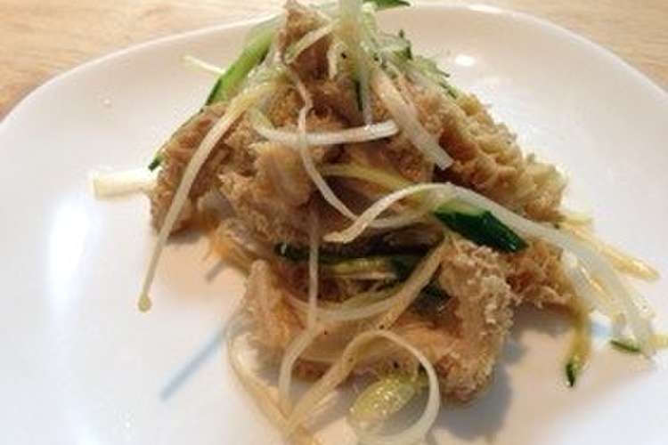 中華街の味を自宅で ハチノスの冷菜 レシピ 作り方 By おにかさご クックパッド 簡単おいしいみんなのレシピが356万品