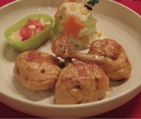 幼児食 一歳のクリスマスチキン もう12月 クリスマスにぴったり 料理レシピ Naver まとめ
