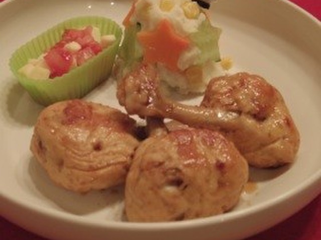 幼児食 一歳のクリスマスチキン レシピ 作り方 By Uni100per クックパッド 簡単おいしいみんなのレシピが360万品