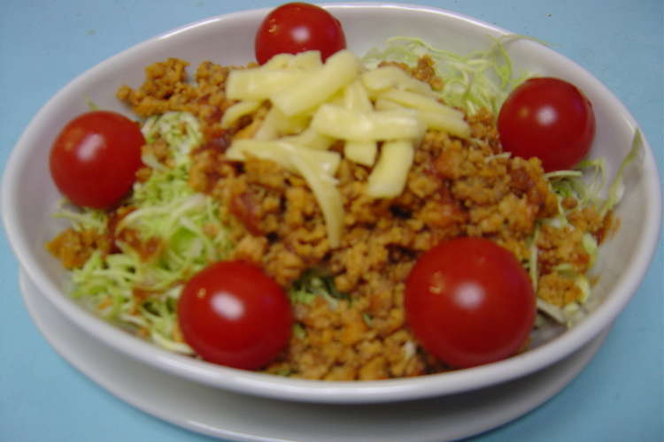 高野豆腐deタコライス レシピ 作り方 By ゴロちゃん クックパッド 簡単おいしいみんなのレシピが361万品