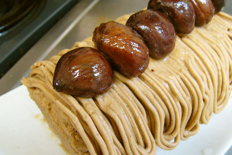 米粉の モンブランロールケーキ レシピ 作り方 By Chez Zooom クックパッド 簡単おいしいみんなのレシピが353万品