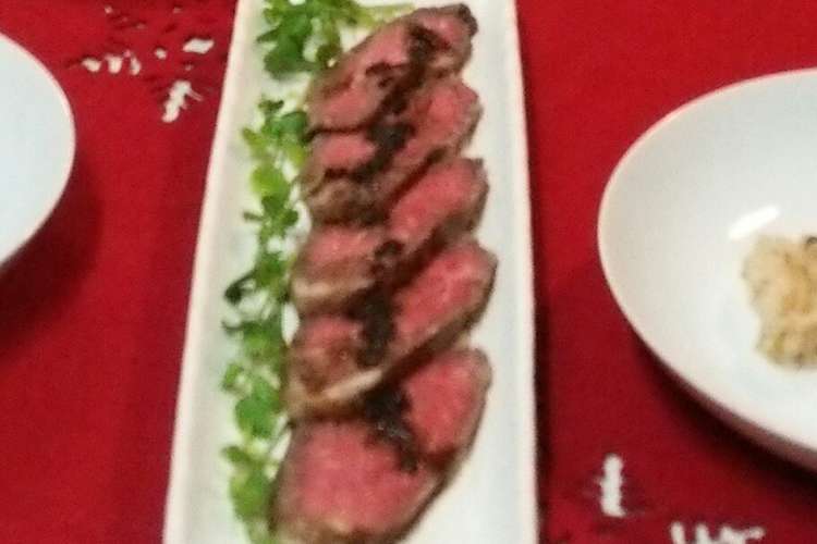 炊飯器で真空調理法っぽくローストビーフ レシピ 作り方 By 福来 クックパッド 簡単おいしいみんなのレシピが366万品