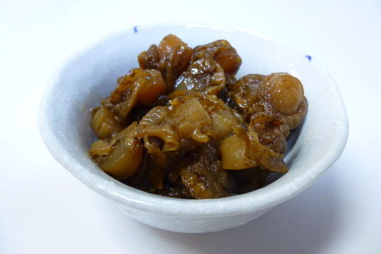 ベビーホタテの佃煮 レシピ 作り方 By ちび坊ママ クックパッド