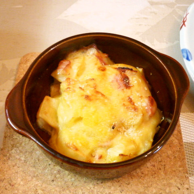 牛乳不使用 ポテトグラタン レシピ 作り方 By イチゴの樹 クックパッド