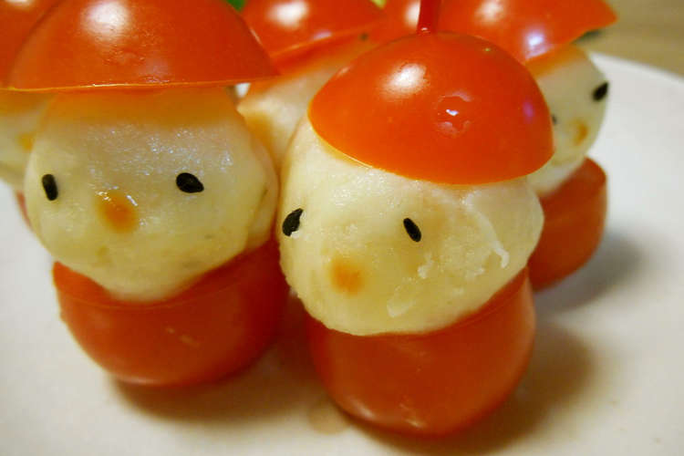 簡単 ミニトマトで可愛いピンチョス風 レシピ 作り方 By カルピネット クックパッド
