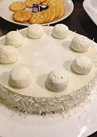 ココナッツレアチーズケーキ