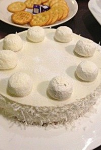 ココナッツレアチーズケーキ