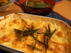 ヘルシーお豆腐グラタン