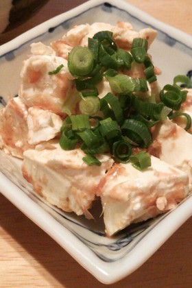 クリームチーズの鰹節和え