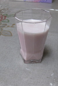 恋栞の果汁と牛乳で簡単飲むヨーグルト風