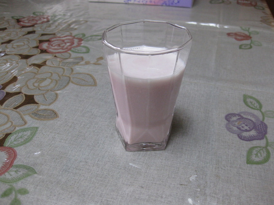 恋栞の果汁と牛乳で簡単飲むヨーグルト風の画像