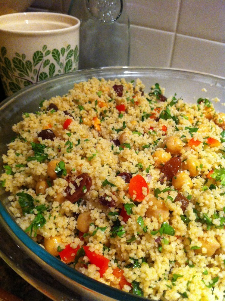 クスクスとクルミのサラダ レシピ