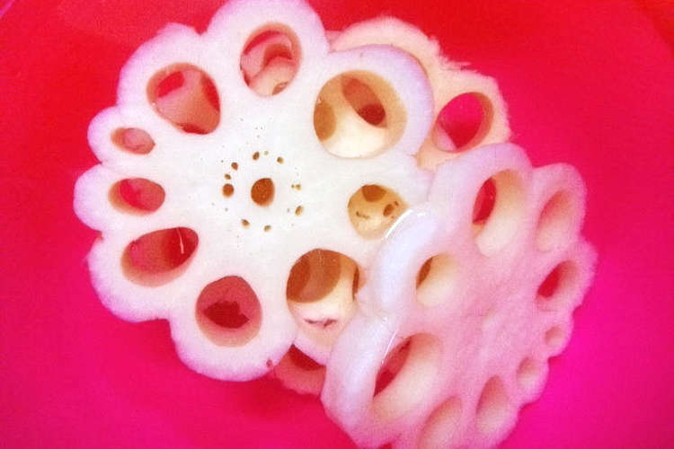 花れんこんを 型抜きで簡単に作る方法 レシピ 作り方 By コナ寿 クックパッド